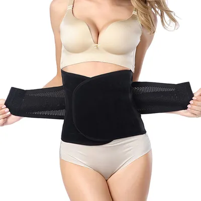 Image de CANDeal longueur 98cm post-partum soutien récupération ceinture corset shapewear ventre taille ceinture amincissante ceinture taille entraîneur bande