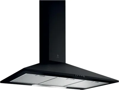 Image de Hotte décorative murale 90cm 400 m³/h noir - Elica - PRF0151544 - missy