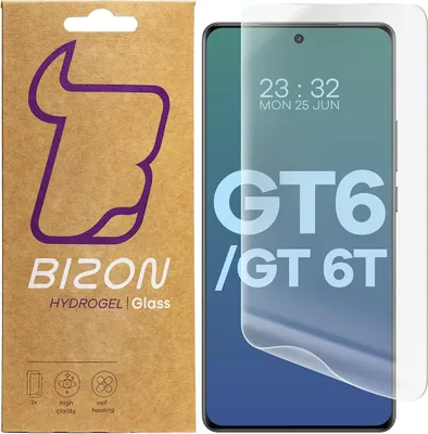 Produktbild von Bizon Glass Hydrogel Front Realme GT 6 / 6T [2 PACK]