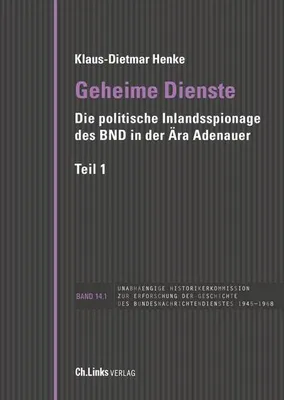 Immagine prodotto di Henke, K: Geheime Dienste/2 Bände