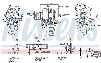 Produktbild von Turbolader Neuteil 55221160