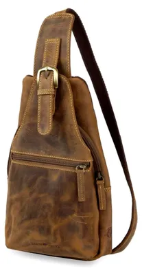 Produktbild von Vintage Umhängetasche Leder 16 cm