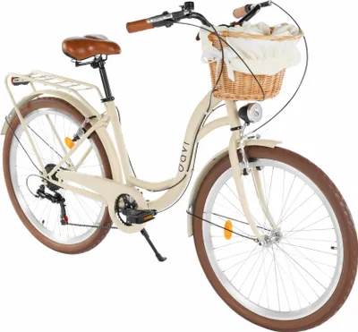 Produktbild von Damenfahrrad Davi Emma 26", 7 Gänge, 155-180 cm, Kaffeebraun