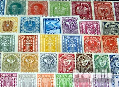 Produktbild von Briefmarken Österreich 50 verschiedene Marken postfrisch