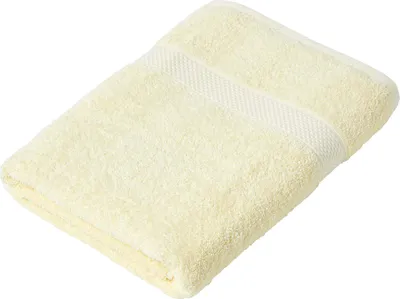 Obrázek produktu pro HOMESCAPES Ručník ze 100% turecké bavlny 500g/m² 70x130cm - žlutý