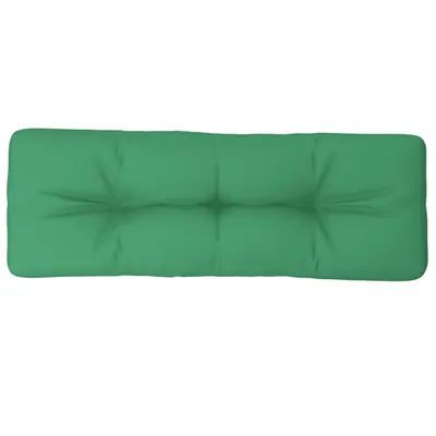 Immagine prodotto di vidaXL Cuscino Pallet verde 120x40x12 cm tessuto