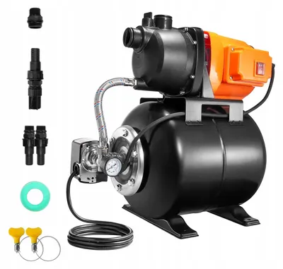 Zdjęcie produktu dla POMPA OGRODOWA 750 W AUTOMATYCZNA NAWADNIAJĄCA 3700 L/h Z GŁOWICĄ 50 M