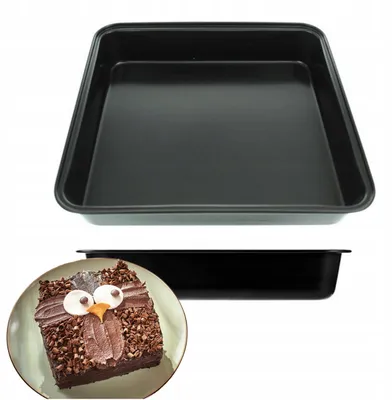 Obrázek produktu pro Elhandel: Čtvercová forma na pečení koláčů, rozměry 26x26 cm