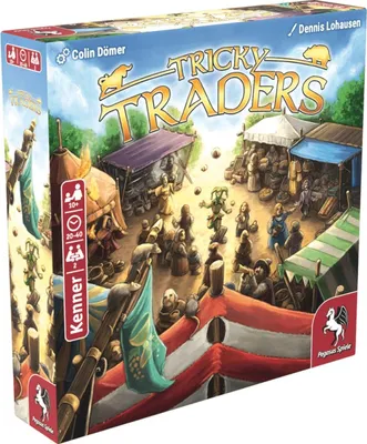 Immagine prodotto di Pegasus Spiele, Verlags-u.Medienvertriebsges.m Tricky Traders Altri