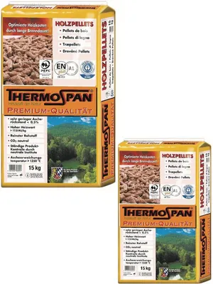 Produktbild von Thermospan Holzpellets 6 mm 2x15kg