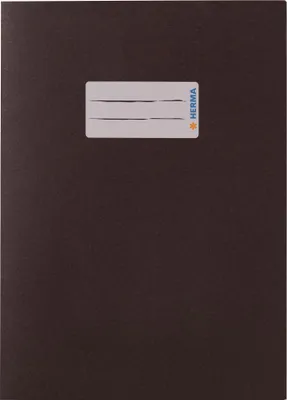 Image de Herma 7089 7089 Protège-cahier papier - A5, marron