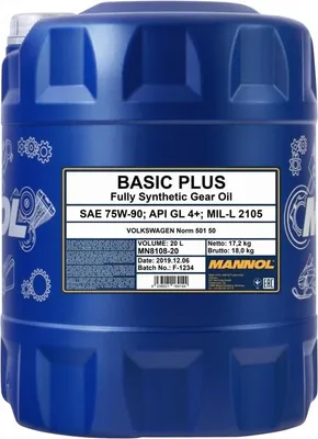 Produktbild von MANNOL Basic Plus Getriebeöl, 20L