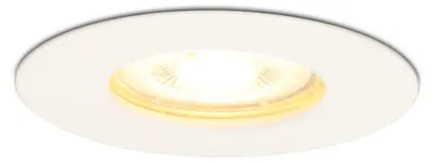 Produktbild von hoftronic LED Einbaustrahler 4W 345lm 2700K GU10 Dimmbar Rund IP65 Weiß