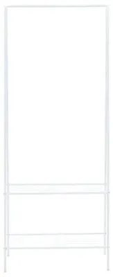 Obrázek produktu pro Portant – stojan na oblečení – 59 x 35 x 150 cm – plast – opakovaně použitelný – univerzální – bílý