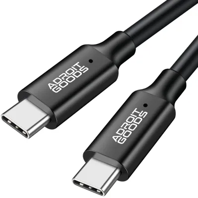 Obrázok produktu pre AdroitGoods 100w Usb-C To Usb-C Charging Cable - Pd - Fast Charging Cable - Braided Nylon 50 cm