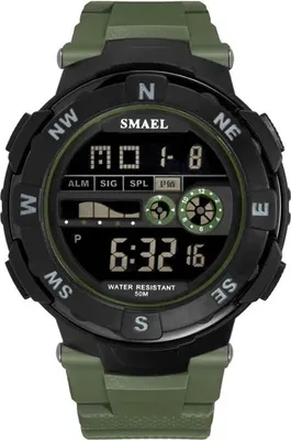 Obrázek produktu pro Hodinky SMAEL HU-29489 - Zelené Pánské Hodinky KP29489