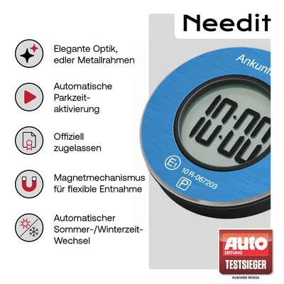 Obrázok produktu pre Needit ParkOne elektrische Parkscheibe Blau