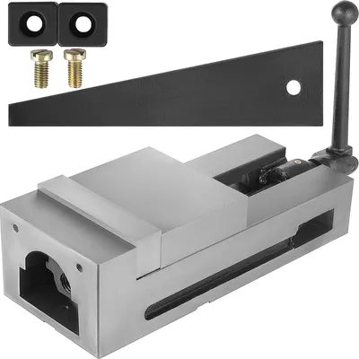 Produktbild von SucceBuy Tischklemmschraubstock 6 Zoll Backenbreite Hochpräzise CNC-Festbackenklemmung
