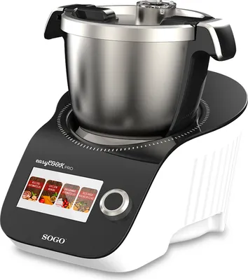Produktbild von SOGO SS-14565, Sogo Küchenmaschine mit schwarzem Touchscreen BAT-SS-14565