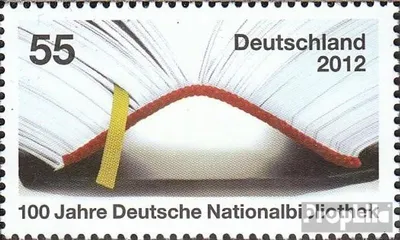 Produktbild von Briefmarken BRD (BR.Deutschland) 2012 Mi 2956 (kompl.Ausg.) postfrisch 100 Jahre Deutsche Nationalbibliothek