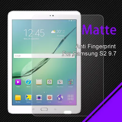 Produktbild von 1 x Samsung Galaxy Tab S2 9.7 Zoll Display Schutzfolie Matt (3-lagig) T800 T815