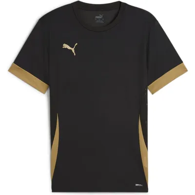 Image de Puma Teamgoal Matchday Maillot Hommes Manches Courtes - Noir / Or