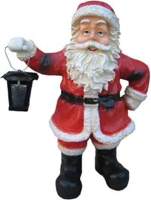 Immagine prodotto di Babbo Natale Decorazione della casa Figura della slitta Decorazione della statua di Babbo Natale