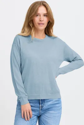 Produktbild von Pulz Jeans PZSADIE Damen Strickpullover Feinstrick Pullover oversize