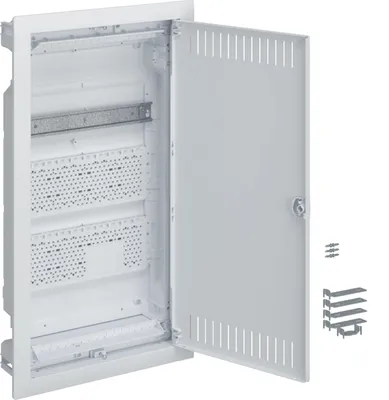 Zdjęcie produktu dla Hager volta Rozdzielnica VDI podtynkowa 3R 2x płyta montażowa, 1x szyna TH, 348 mm, 94,5 mm, 630 mm