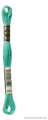 Produktbild von DMC Stickgarn Mouline Special 117mc - 959, 6-fädig, 8 Meter
