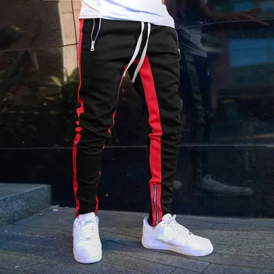 Imagen del producto de Solidchoice - Pantalón de chándal para hombre con cremallera y bolsillo exterior, ideal para entrenamiento
