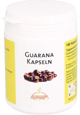 Image de Allpharm gélules de guarana, 180 gélules
