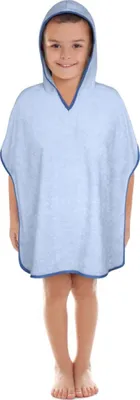 Produktbild von Frottee-Poncho - Größe 3 - 5 Jahre - Blau