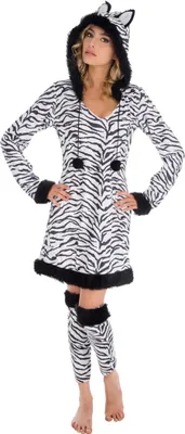 Produktbild von Zebrakleid mit Stulpen 44-46