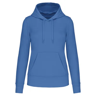 Produktbild von Kariban Damen Hoodie Classic Hooded Kapuzenpullover Kapuzensweatshirt, Größe:XS, Farbe:Light Royal Blue