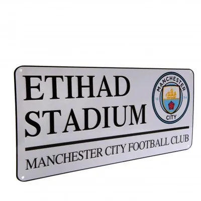 Produktbild von Manchester City FC Straßenschild