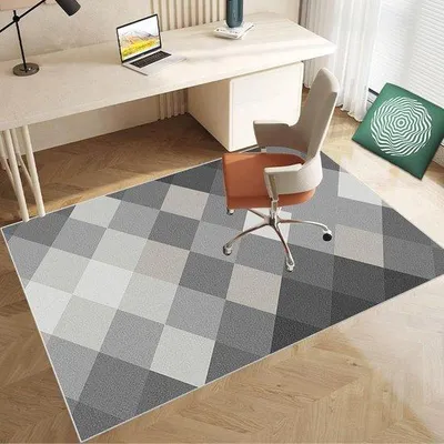 Produktbild von Famanu Bodenmatte für Bürostuhl 100 x 160 cm - Kratzfest, Rutschfest und Geräuschreduzierend