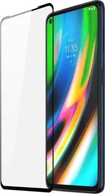 Obrázek produktu pro cofi1453® 5D ochranné sklo kompatibilní s MOTOROLA MOTO G9 POWER Zakřivená pancéřová fólie Plně přilnavá a krycí