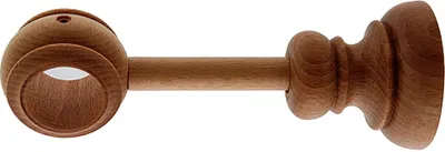 Image de Support en bois extensible 28x205 mm. Noyer