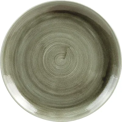 Produktbild von CHURCHILL Stonecast Burnished Green Teller flach, coup, ø: 260 mm