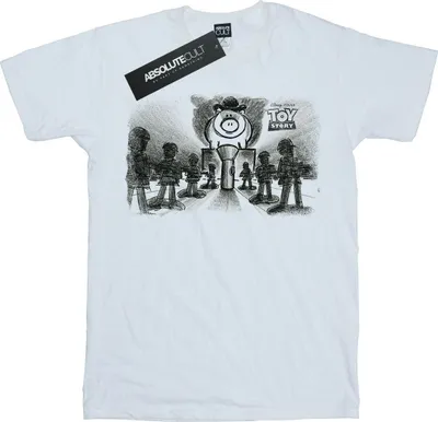 Produktbild von Disney - "Toy Story Evil Dr Pork Chop" T-Shirt für Herren BI52207 (XL) (Weiß)