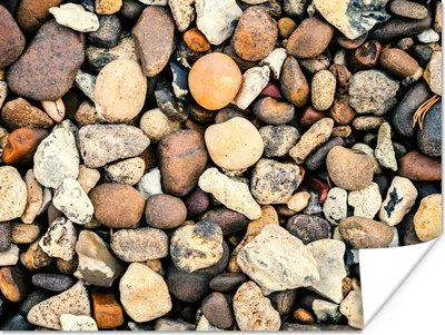 Produktbild von MuchoWow® Poster Kies - Steine - Naturstein 120x90 cm - Wandbild