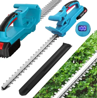 Zdjęcie produktu dla Nożyce Do Żywopłotu Akumulatorowe Do Cięcia Przycinania Krzewów Gałęzi 52Cm