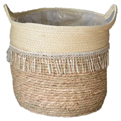 Productafbeelding van Solidchoice - Grote Wicker Plantmand voor Binnen