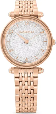 Image de Swarovski Crystalline Wonder Uhr, Schweizer Produktion, Metallarmband, Roséfarben, Roségoldfarbenes Finish CRYSTALLINE WONDER:MB ROG/CRY/PRO 5656911