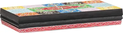 Produktbild von 3-teiliges Wandregal-Set 100x20x6 cm aus Mangoholz, Wandregale DesignMöbel Neu
