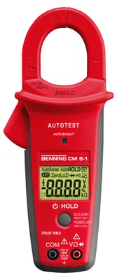 Produktbild von BENNING Stromzange digital TRMS CM5-1 04406