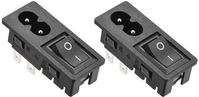 Zdjęcie produktu dla Adaptery elektryczne, przełącznik 3-pozycyjny ON-OFF, zacisk 1,5 mm, 250 V, 2,5 A