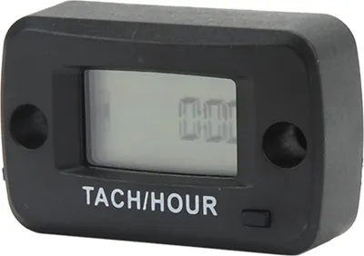 Obrázek produktu pro Digitální otáčkoměr s hodinovým ukazatelem, LCD displej, IP68, vodotěsný, 0-999999 hodin, 0-30000 otáček za minutu, pro motocykly ATV