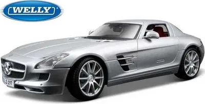 Produktbild von Welly 24025W Mercedes SLS AMG C197 weiß 1:24